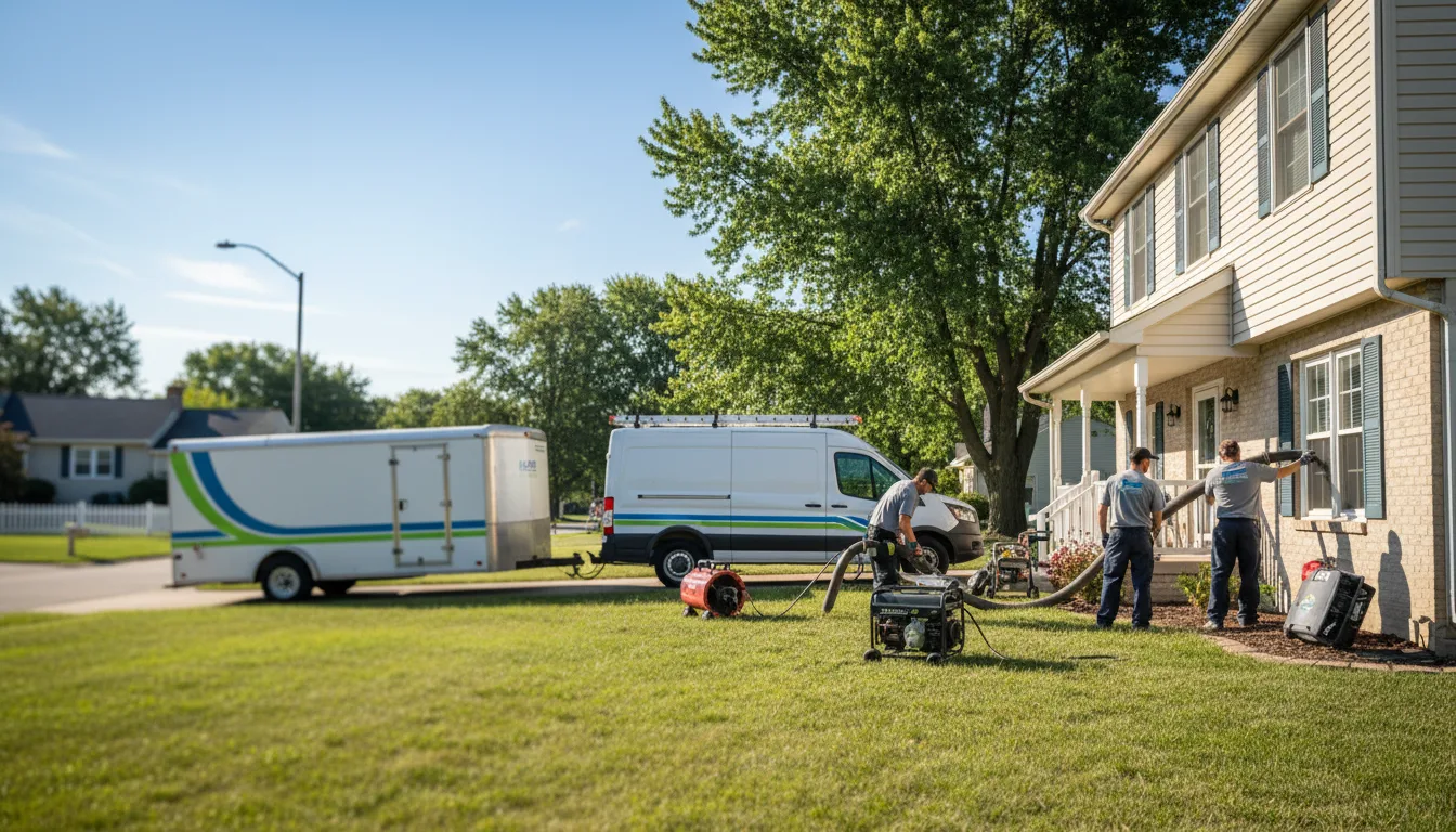 Flooded Basement Restoration And Cleanup With Repair in Glenallen, MO near me